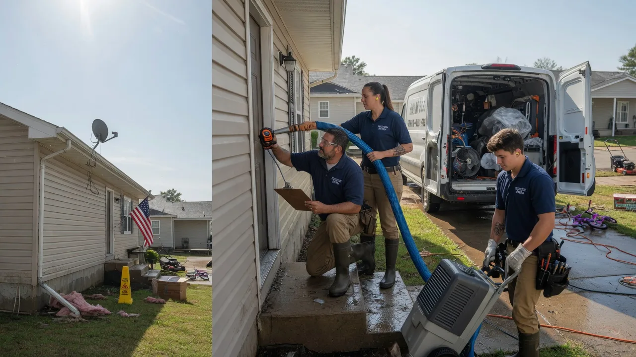 Ceiling Water Damage Restoration in Luxor, PA near me